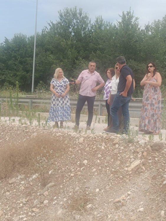 Αυτοψία του Περιφερειάρχη Θεσσαλίας Δημ. Κουρέτα στα χρηματοδοτούμενα από το ΕΣΠΑ οδικά έργα