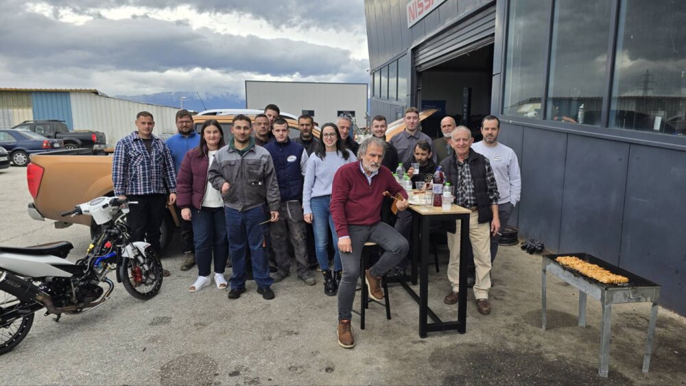 Θεσμός το τσίκνισμα στην αντιπροσωπία Μάρδας – Γιαγιάκος – NISSAN